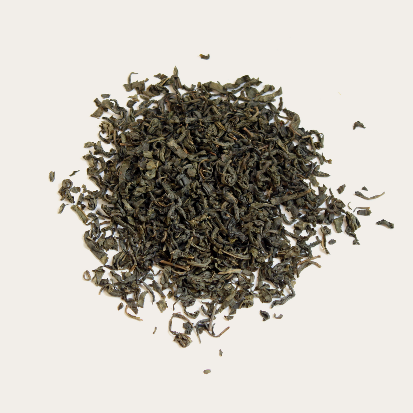 pile of loose leaf organic jasmine green tea